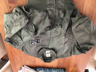 Nomex CWU-36/P flight jacket size XXL 50-52