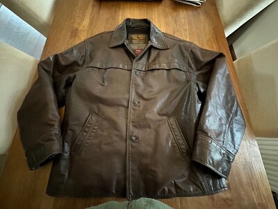leather jacket Pall Mall model Gera-Up size XL