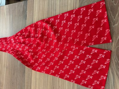 Pilot scarf USAF unknown Squadron red
