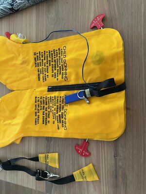 Survival vest C-130 Hercules Belgian AF