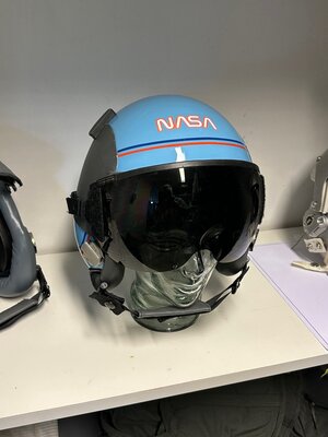 HGU-55/P flight helmet size Large NASA T-38 Talon markings