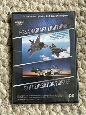 F-35A Lightning 5th Generation Fighter DVD new
