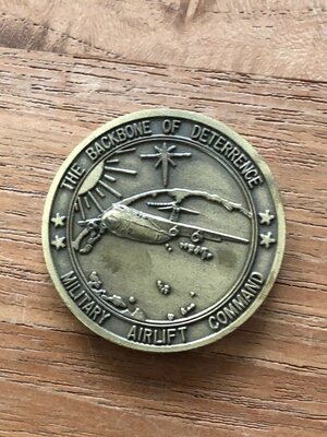 Coin 56th Mil Airlift Sq C-5 Galaxy