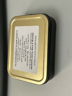 Glucose Barley Sugar Sweets (for liferaft and lifeboat)