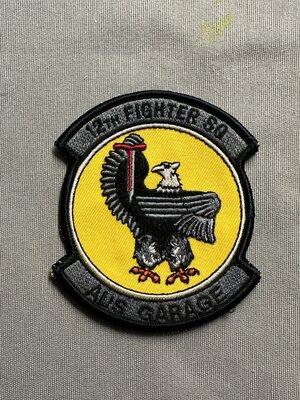 Air Force Patch 12th Fighter Squadron