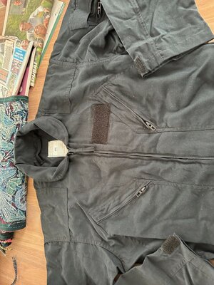 black Nomex CWU-27 Pilot suit size 44L