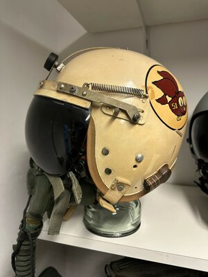 Gentex P-4 flight helmet & MS22001 oxygen mask AKG51 Lummelmann RF-104G Starfighter