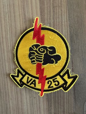 US Navy patch: VA 25