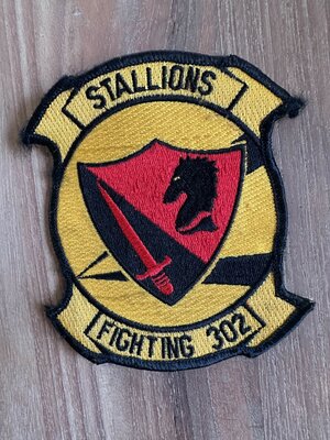 US Navy patch: Fighting 302