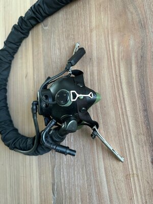 KM-35M oxygen mask Indian Air Force in good condition complete