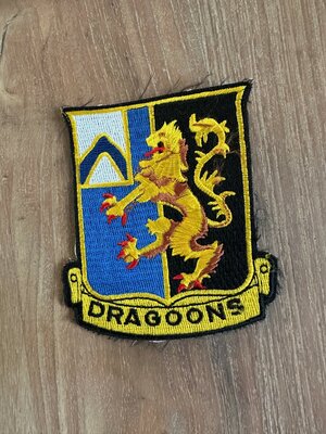 Air Force patch: DRAGOONS