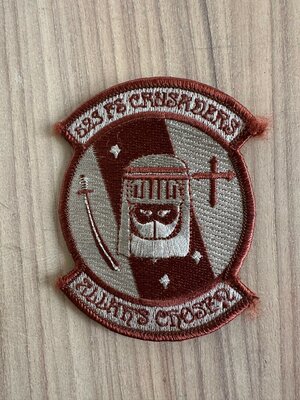 Air Force patch: 523 FS Crusaders