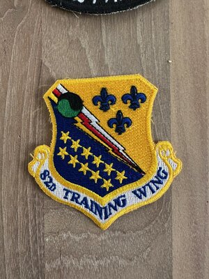Air Force patch: 82d Training Wing
