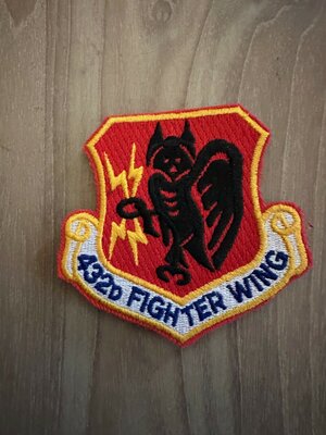 Air Force patch: 432d Fighter Wing