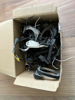 Cockpit lights from a FIAT G-91R