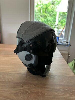 HGU-55/P flight helmet F-16 fighter pilot Turkish Air Force