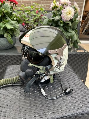 ZSh-3 flight helmet + ShZ-50 leather helmet + KM-32 oxygen mask Russian Air Force