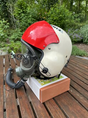 US Firefighter flight helmet County of Los Angelost Fire Dept