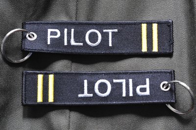 Pilot II Keychain Keyring