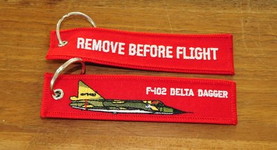 F-102 Delta Dagger keychain keyring 