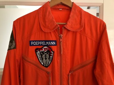 Orange flight suit Germany Navy pilot