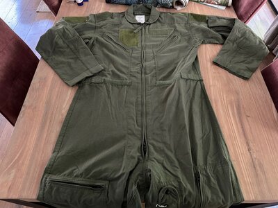 Nomex CWU-27/P pilot suit New Sage Green