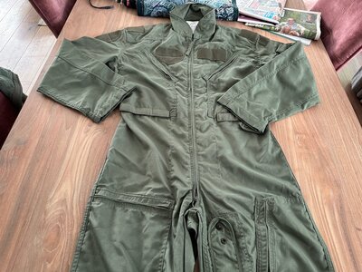 Nomex pilot suit size 48C Belgian AF