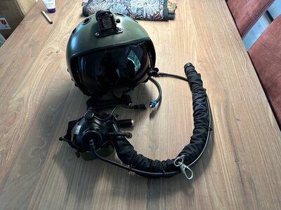 Zsh-7 flight helmet + KM-34 D oxygen mask size 1