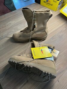 Belleville pilot shoes Tan size 9 / 43 new in box