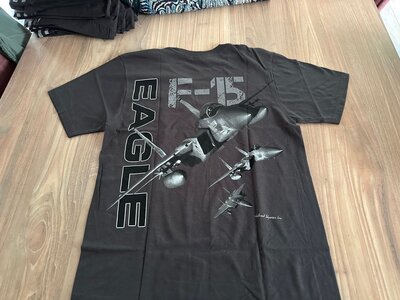 F-15 Eagle T-Shirt Skywear Line F-15 Eagle shirt SALE price