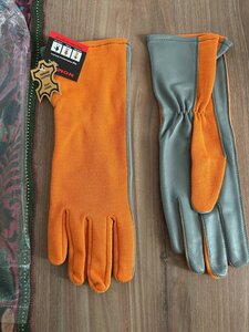 Nomex Fighter Pilot Gloves Orange color SALE price