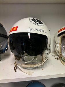HGU-26P flight helmet  ALA 12 F-4C Phantom pilot  Cptn Maroto A+ 