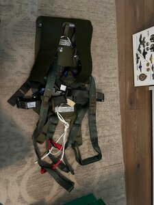 Harness from Tornado fighter pilot Martin Baker
