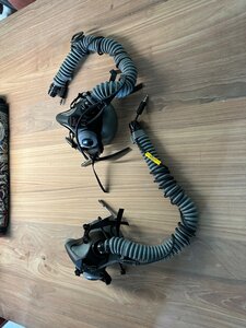 Gentex MBU-20/P oxygen mask size Large Wide like New