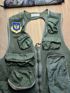 Survival vest fighter pilot USAF green