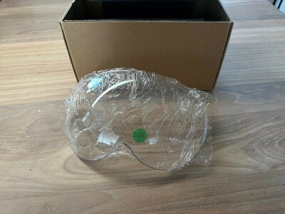 Visor for Alpha helmets Medium Clear
