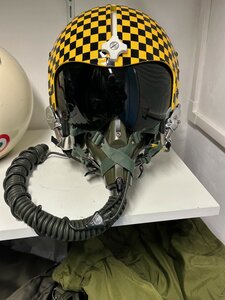 HGU-33/P flight helmet brandnew & MBU-5/P oxygen mask F-4 Phantom markings Holloman AFB 