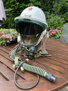 TK-1 high altitude flight helmet Chinese Air Force 