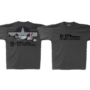 B-17 Flying Fortress T-Shirt Adult Skywear line B-17 shirt