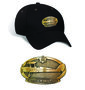 Tigermoth Luxury baseball cap with metal emblem (brass cap's) Tigermoth
