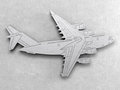 Magnetbox C-17 Globemaster silver color SALE