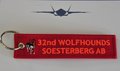 32nd Wolfhounds Soesterberg AB keychain keyring 