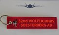 32nd Wolfhounds Soesterberg AB sleutelhanger