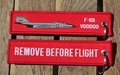 F-101 Voodoo keyring keychain bagage label
