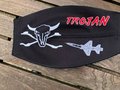 Flight helmet visor cover "TROJAN" training sq USAF  