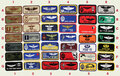 USAF nametags set 5 pieces