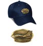 C-17 Globemaster Luxury baseball cap with metal emblem C-17 Globemaster brass cap SALE price BLUE