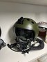 Zsh-7 flight helmet + KM-35M oxygen mask fighter pilot  excellent condition