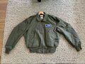 Nomex CWU-36/P flight jacket size Large 42-44 USAF name tag Stephen 