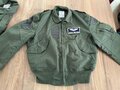Nomex CWU-36/P flight jacket size Medium 38-40 USAF name tag Rich 